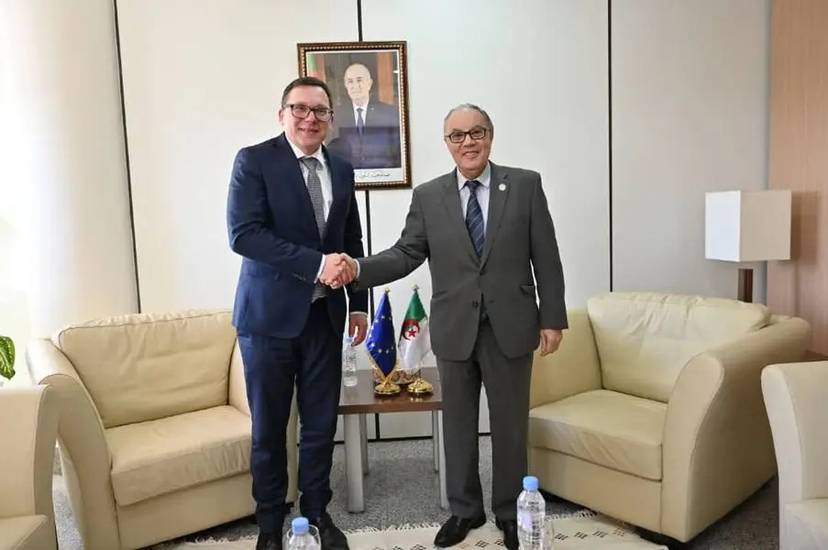 Mr. Belani receives the President of the European Union Agency for Criminal Justice Cooperation.